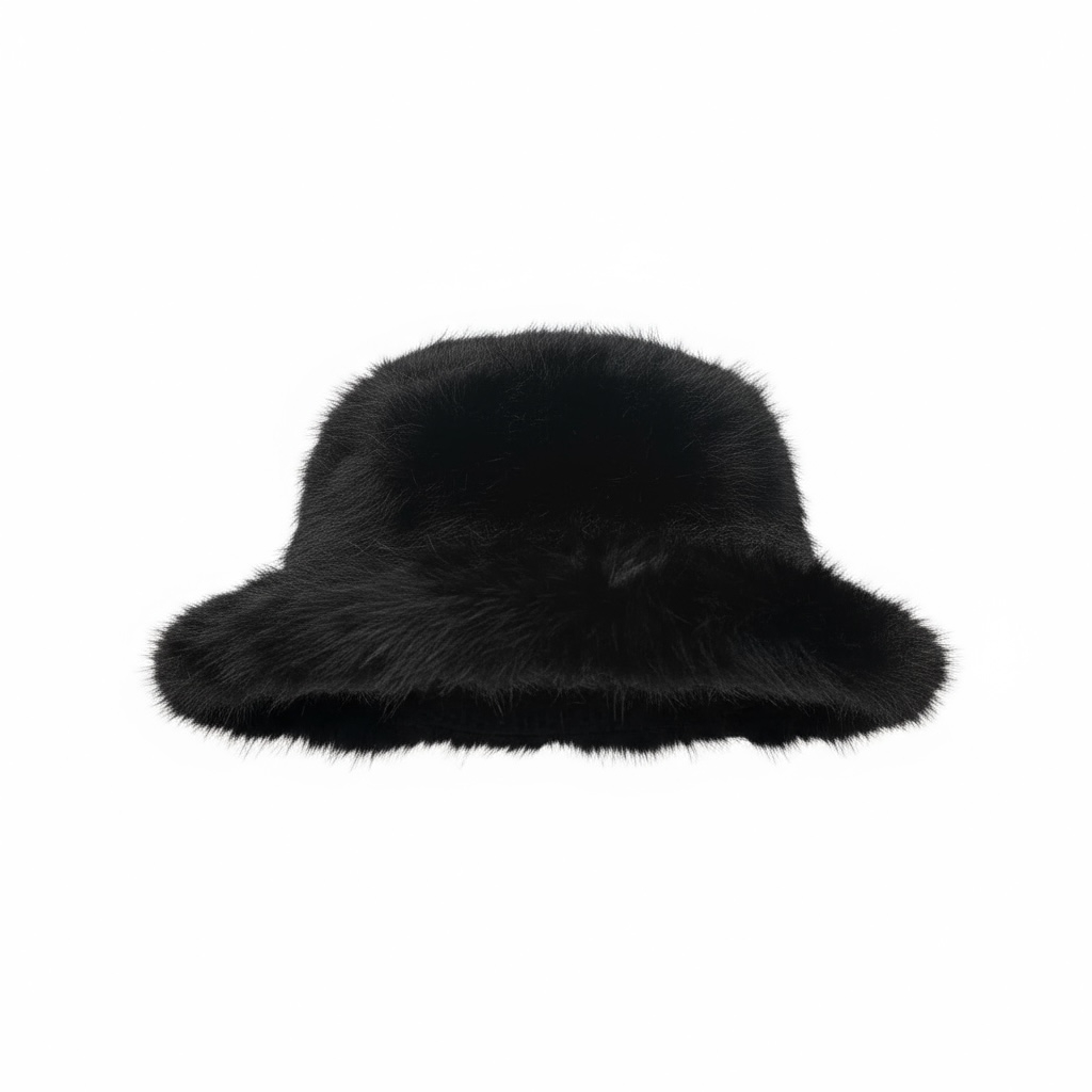 Black Fur Hat