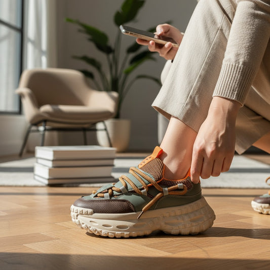 No Stress NS1 mix running shoe