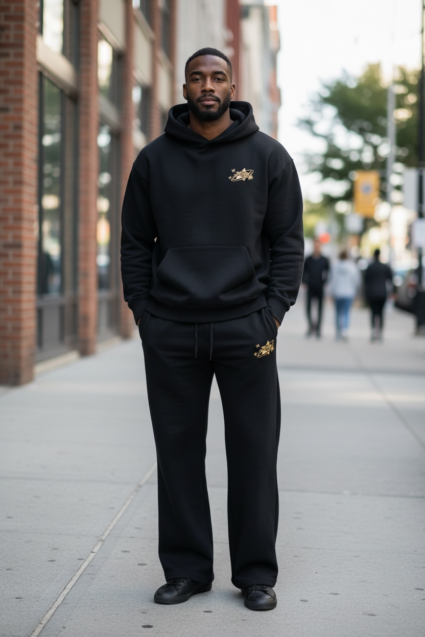 Custom Heavyweight Sweatsuit Pull Over or Zip Up
