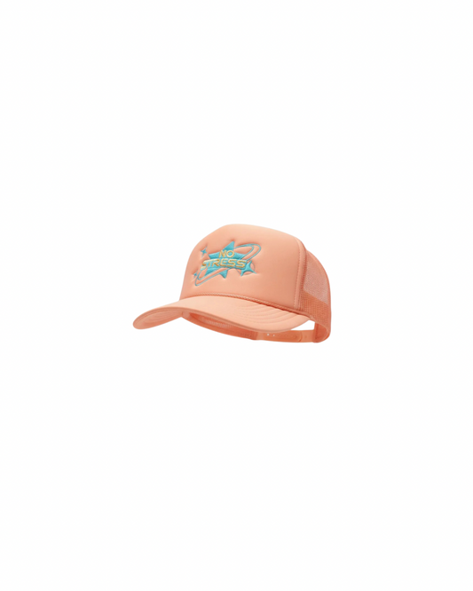 Peach Puff Trucker Hat