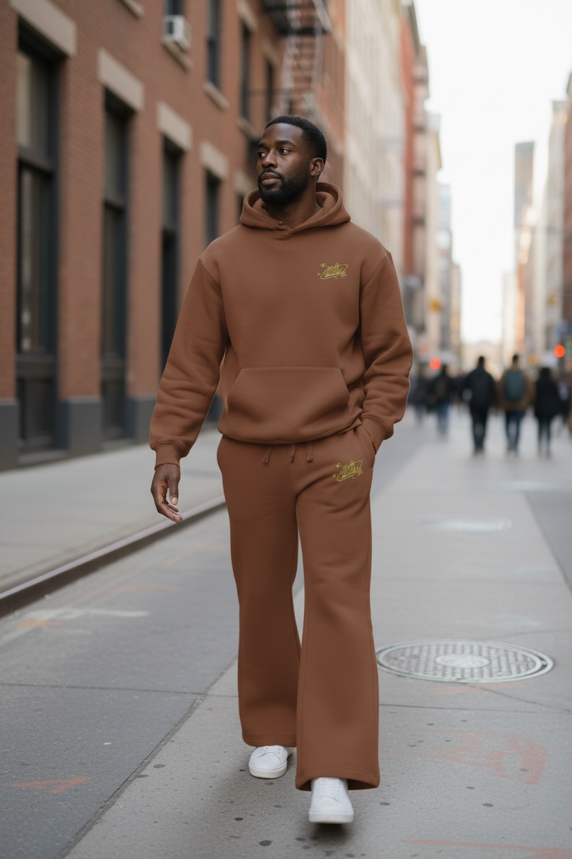 Custom Heavyweight Sweatsuit Pull Over or Zip Up