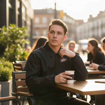 Custom water resistant windbreaker by No Stress